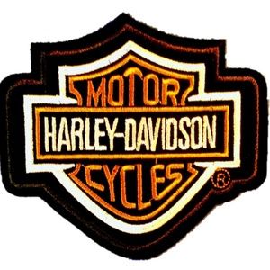 1-Harley Davidson Crest 5" x 4"